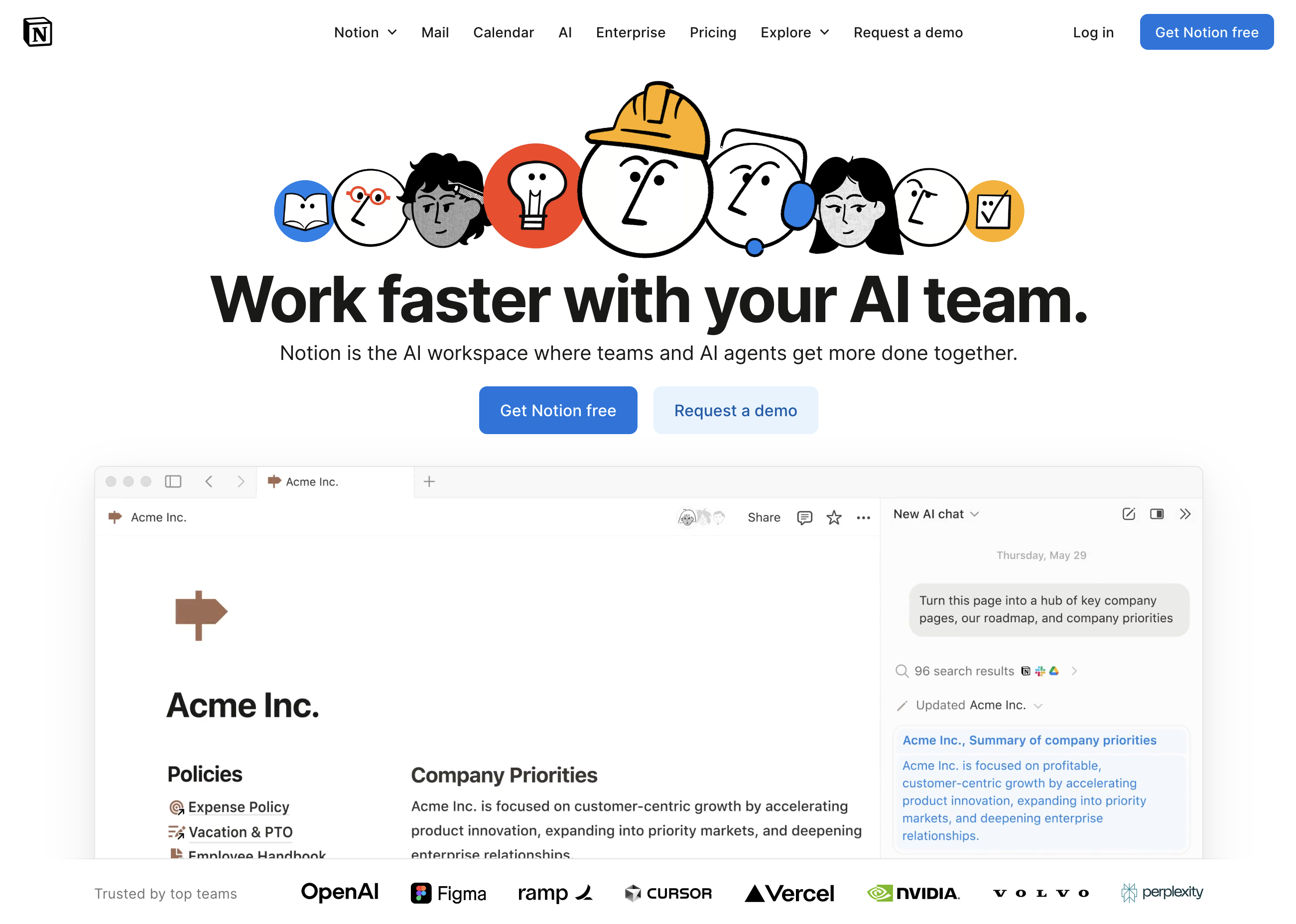 Notion preview